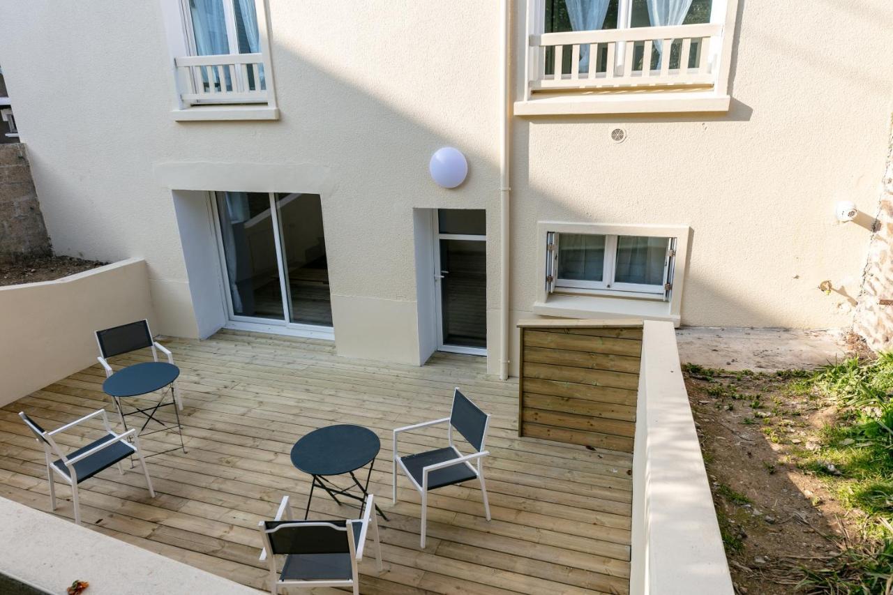 La Belle Poule : Chambre Spacieuse Avec Sdb Privative, Cuisine Et Salon Partages, Terrasse, Proche Facs Et Centre เบรสต์ ภายนอก รูปภาพ